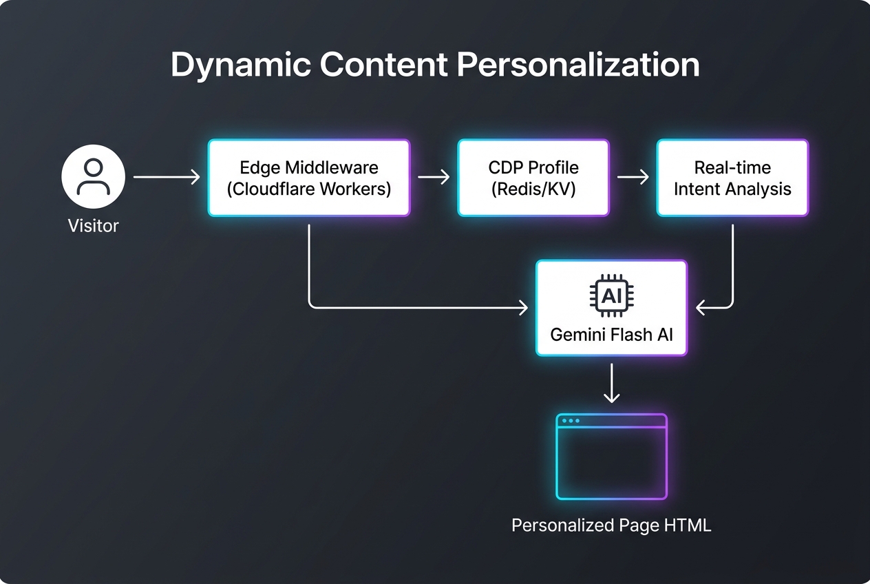 Dynamic Content Personalization Architecture